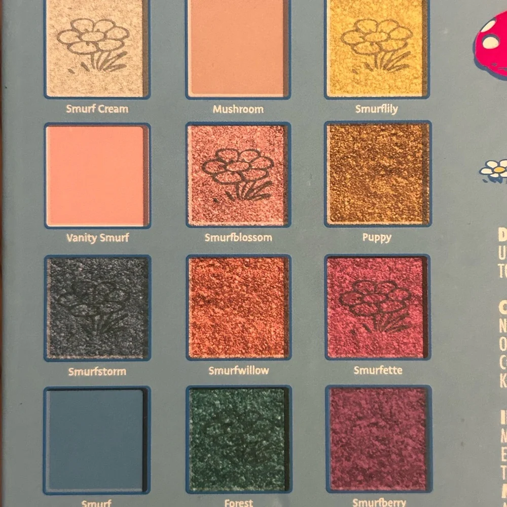 The Smurfs Eyeshadow Palette